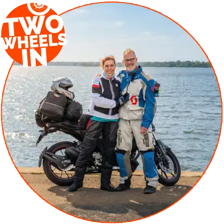 Two Wheels In Logo